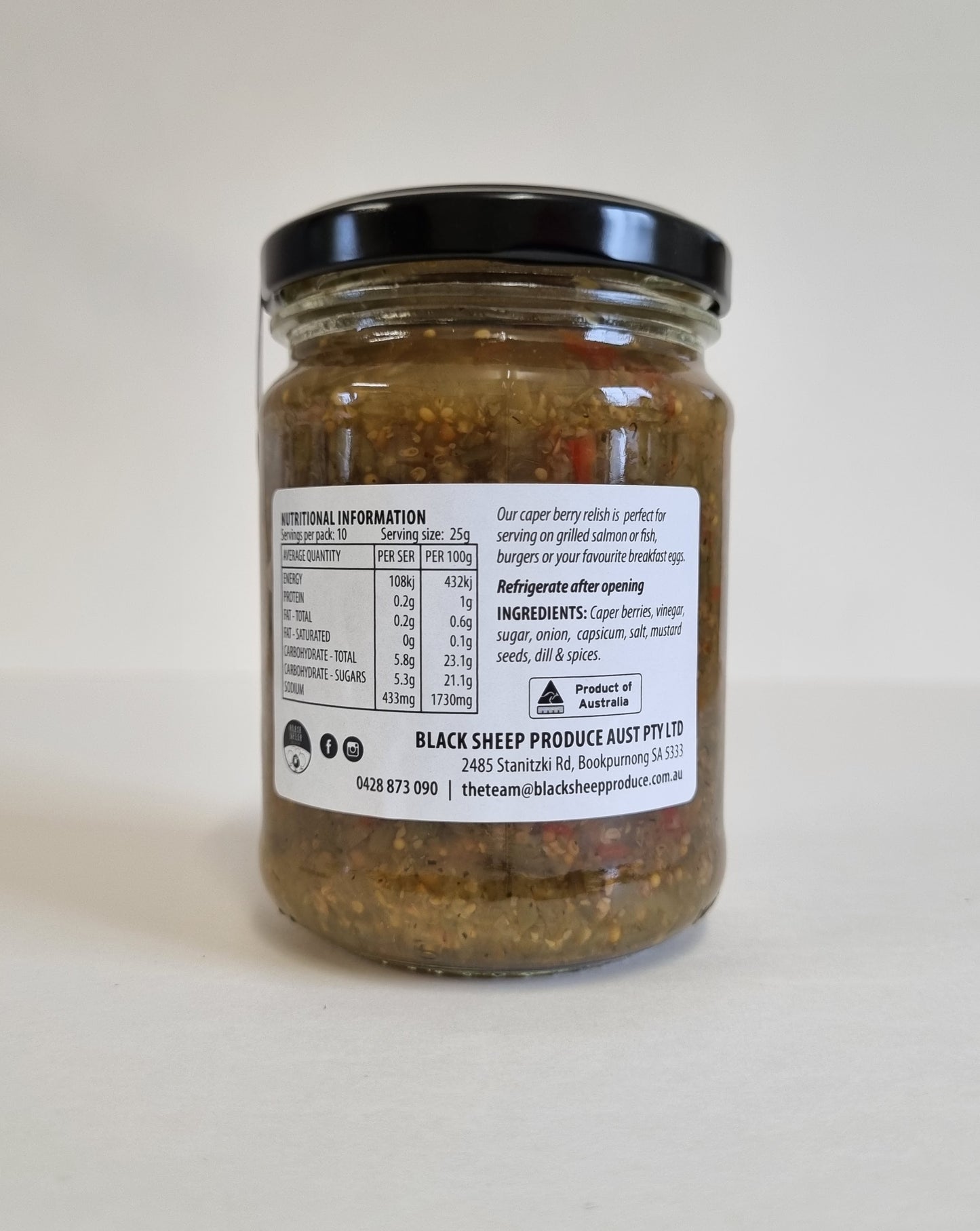 Caper Berry Relish