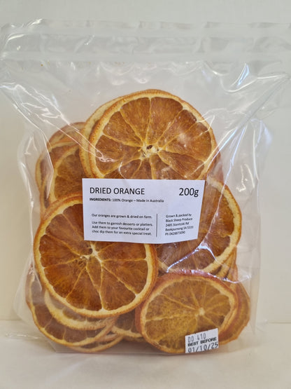 Dried Orange (200g pouch)
