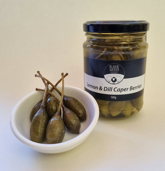 Lemon & Dill Pickled Caper Berries